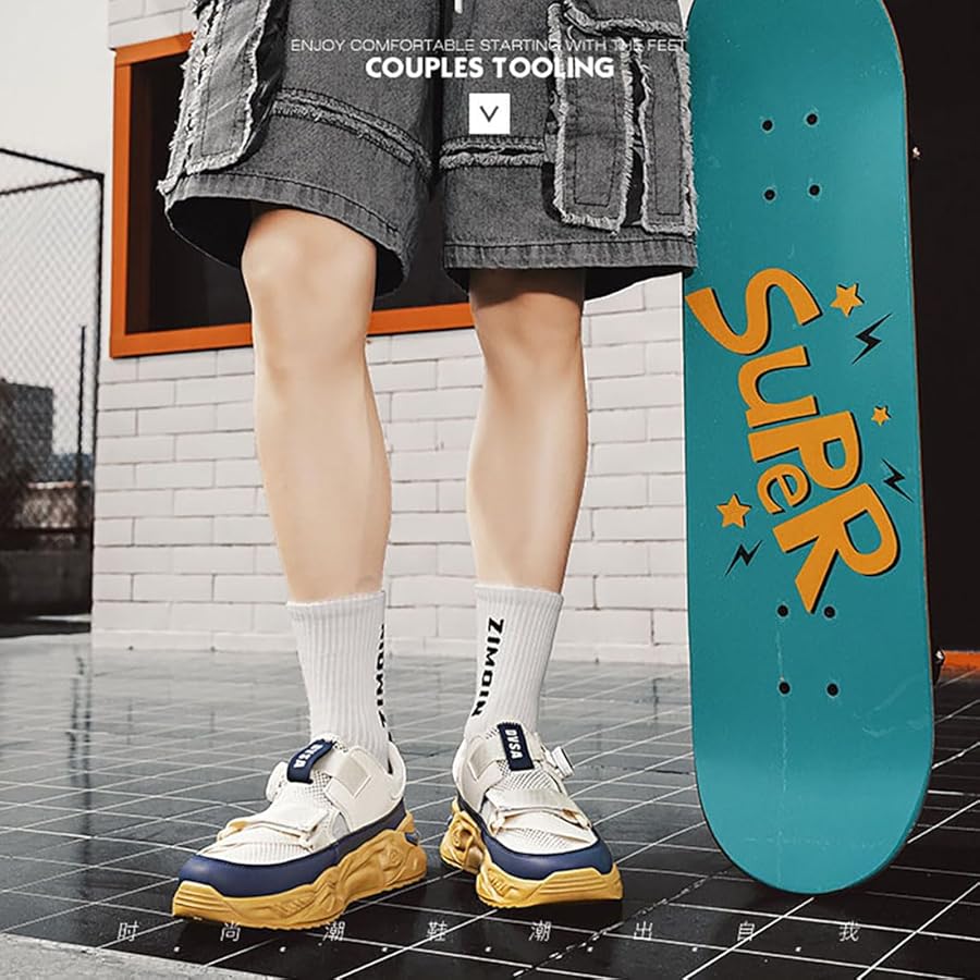 Amazon | [FANGLI] スポーツサンダル 回転バックル スニーカー